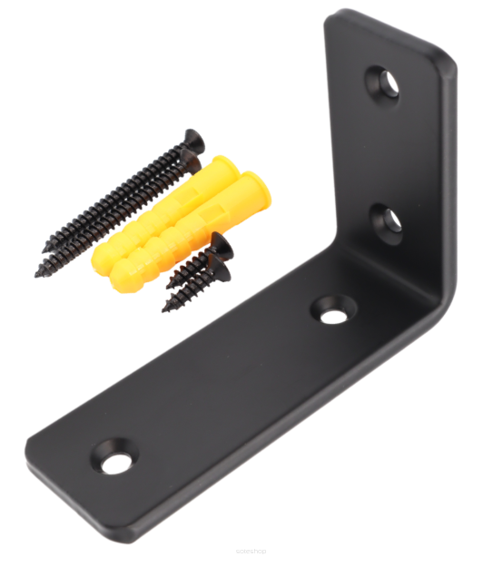 Wspornik półki LOFT podpórka, uchwyt pod półkę L 250 x 180 x 38 mm.